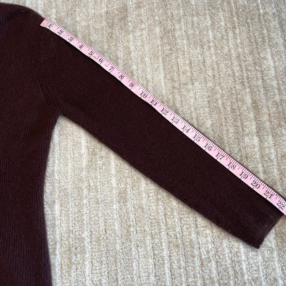 Beutler Brown 100% Cashmere Sweater - Picture 6 of 9